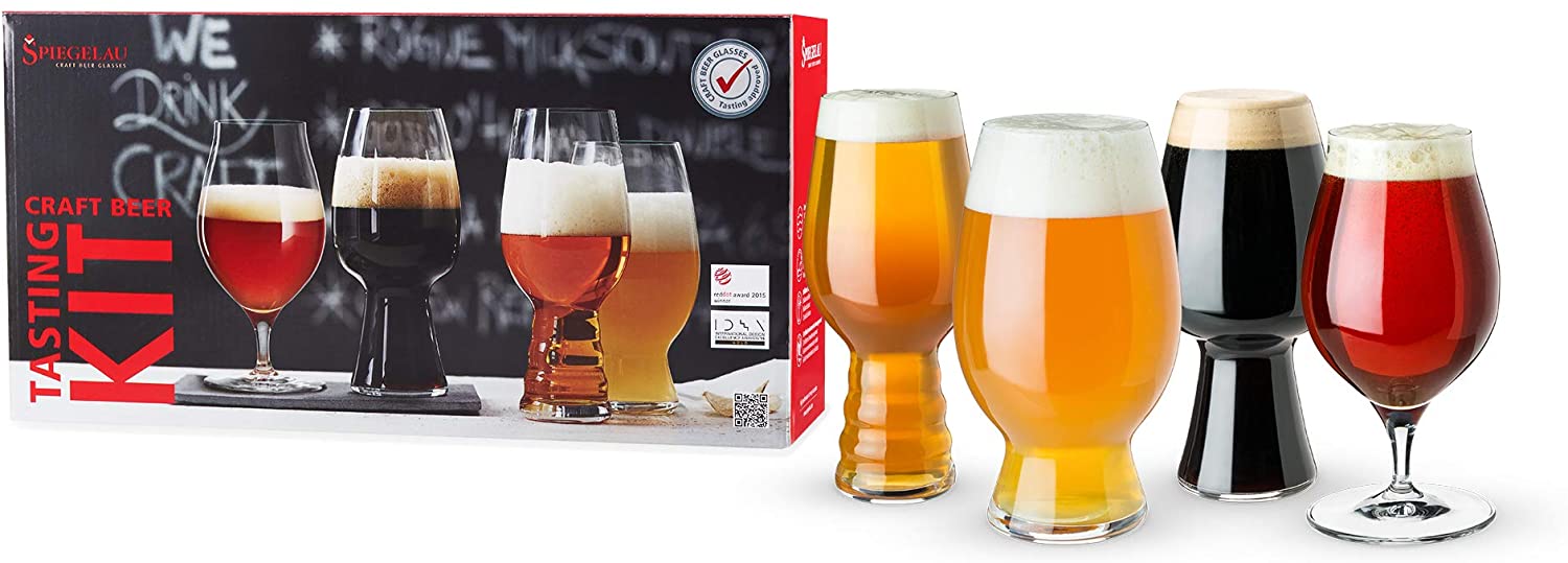 16 Ounce Beer Glasses, Set Of 6 Tin Can Shaped Pint Glasses - Wide Rim,  Dishwasher Safe, Clear Crystal Glass Novelty Drinking Glasses, Lead Free,  For Beers, Ales, Or Cocktails - Restaurantware